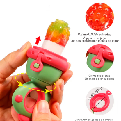 Primeros Sabores Sin Riesgo | Alimentador de Frutas para Bebés